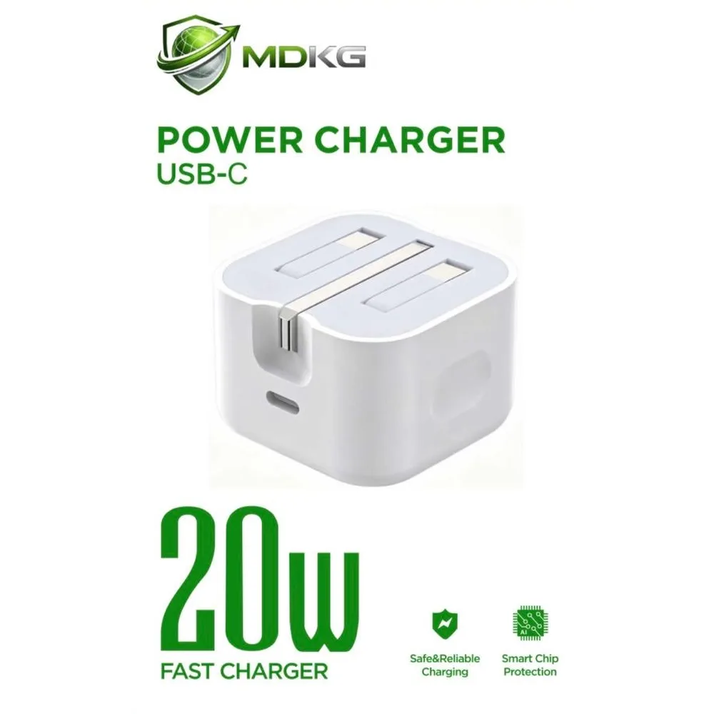 MDKG Premium 20W USB-C fast charger